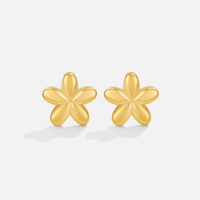 Flower Balloon Stud Earrings - Beautiful Earth Boutique
