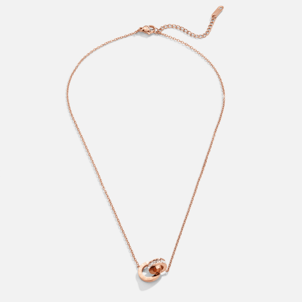 Rose Gold Infinity Necklace - Beautiful Earth Boutique