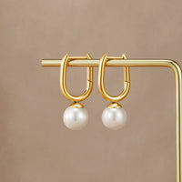 Cora Pearl Hoop Earrings