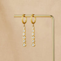 Emily Crystal Drop Earrings