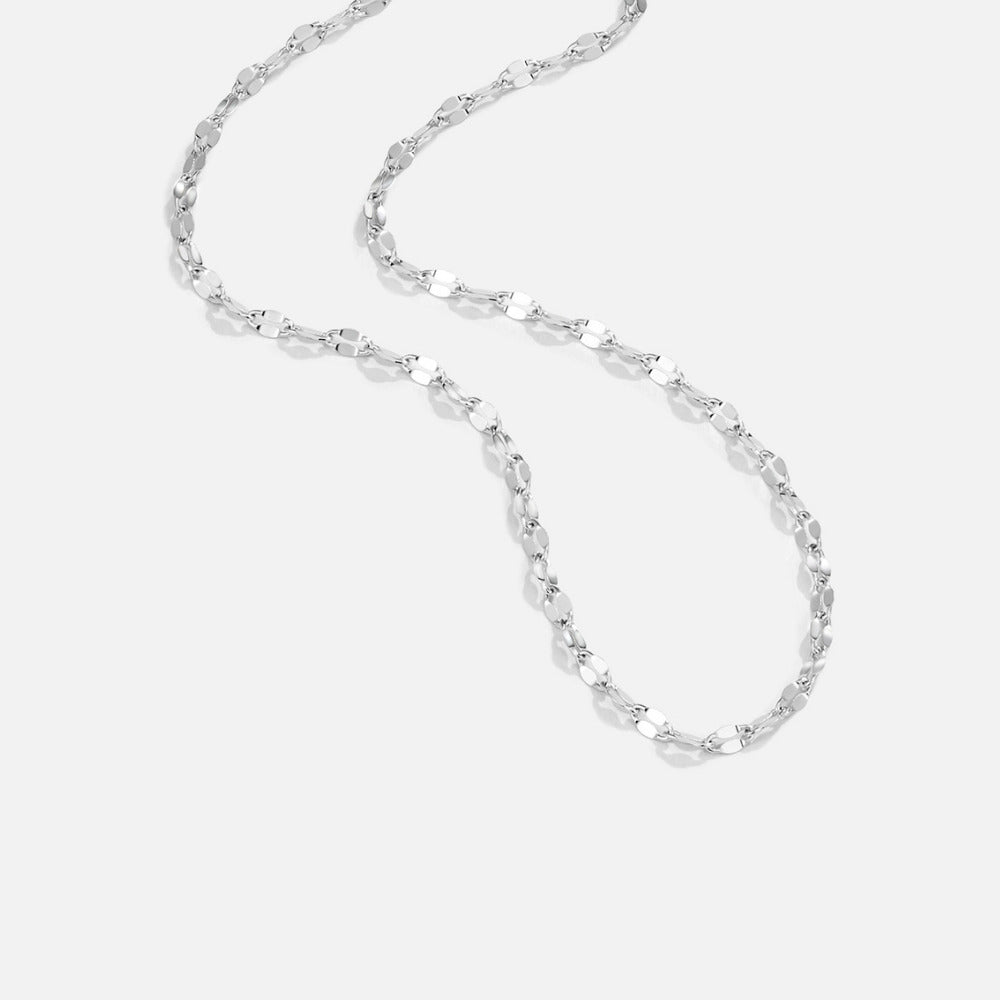 Leila Silver Chain Necklace - Beautiful Earth Boutique