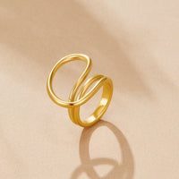 Ava Twisted Wave Ring - Beautiful Earth Boutique