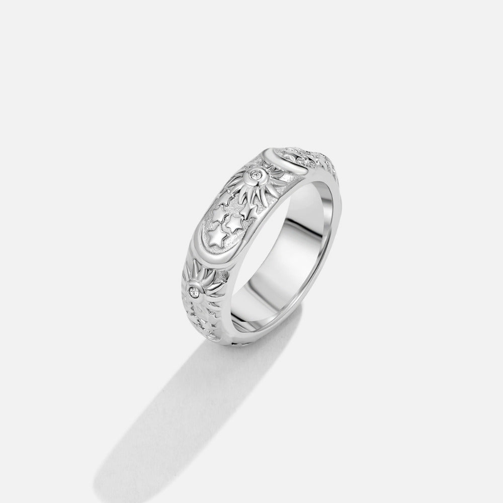 Celestial Silver Ring - Beautiful Earth Boutique
