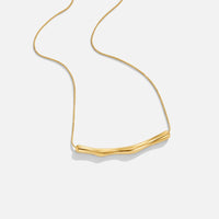 Deana Gold Bamboo Necklace - Beautiful Earth Boutique
