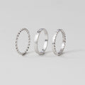 Hella Silver Stacked Ring - Beautiful Earth Boutique