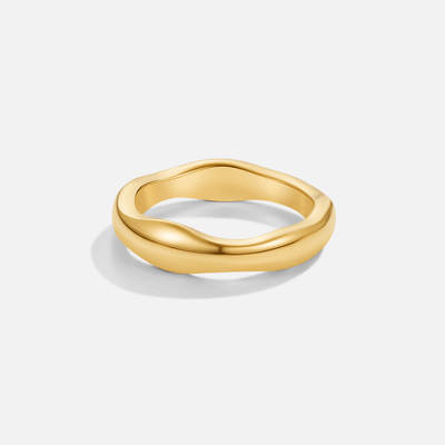 Madison Chunky Wave Ring - Beautiful Earth Boutique