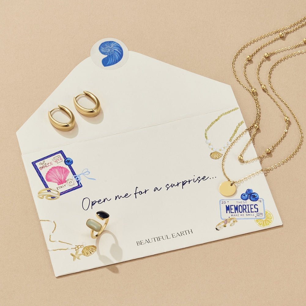 Summer Envelope - 3 Mystery Jewellery Pieces - Beautiful Earth Boutique