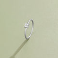 Tiny Petal Silver Ring - Beautiful Earth Boutique