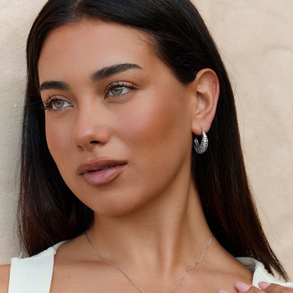 Vintage Silver Cleofe Earrings - Beautiful Earth Boutique