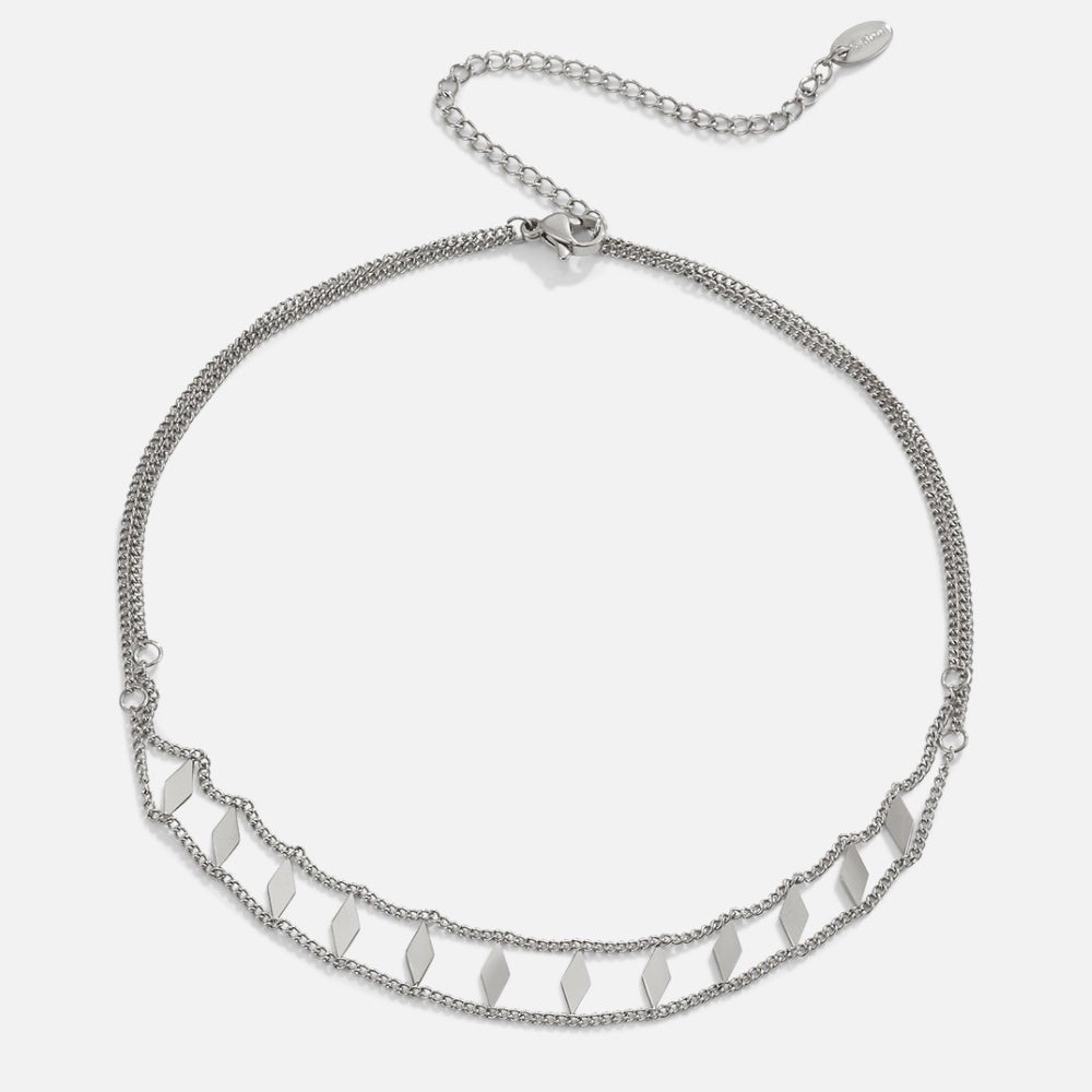 Zara Silver Choker - Beautiful Earth Boutique